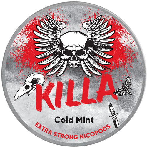 Killa Cold Mint | Nicotine Pouches | PODS UK