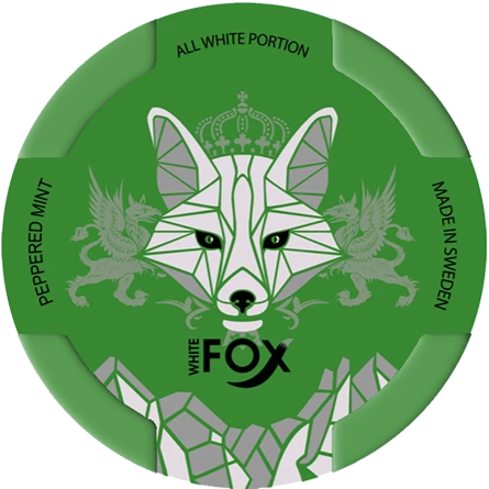 White Fox Peppered Mint | Nicotine Pouches | PODS UK